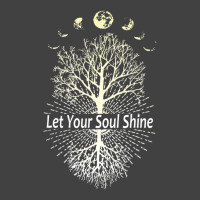 Phases Of The Moon Let Your Soul Shine Tree Vintage T-shirt | Artistshot