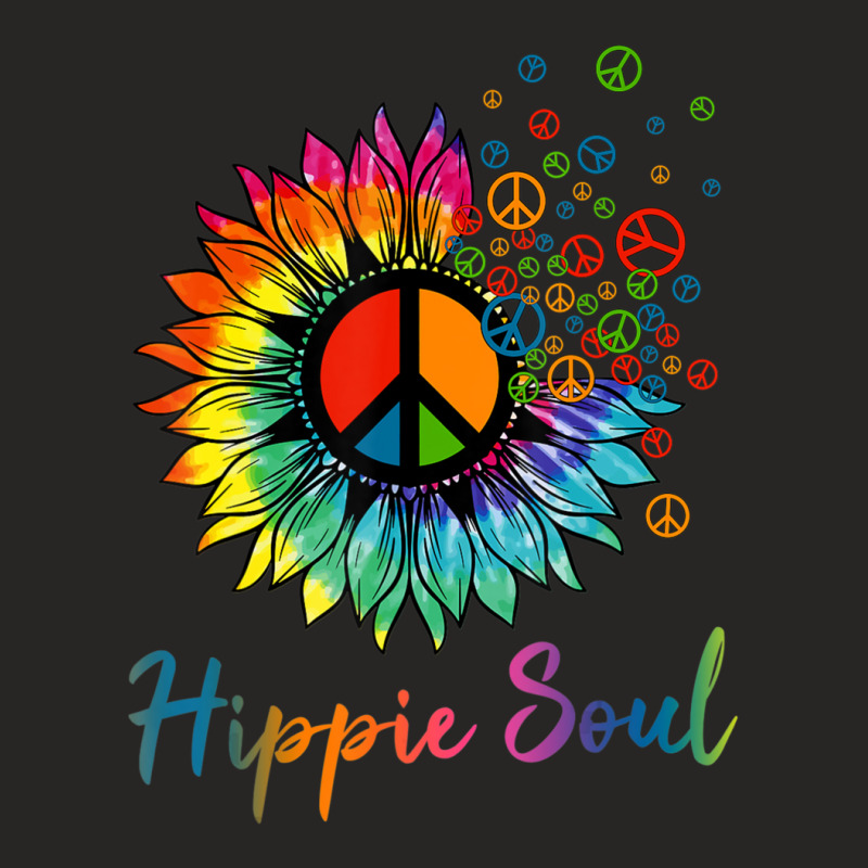 Daisy Peace Sign Hippie Soul Retro Hippie Flower Lovers Ladies Fitted T-Shirt by brumfieldportillo7vlpq8 | Artistshot