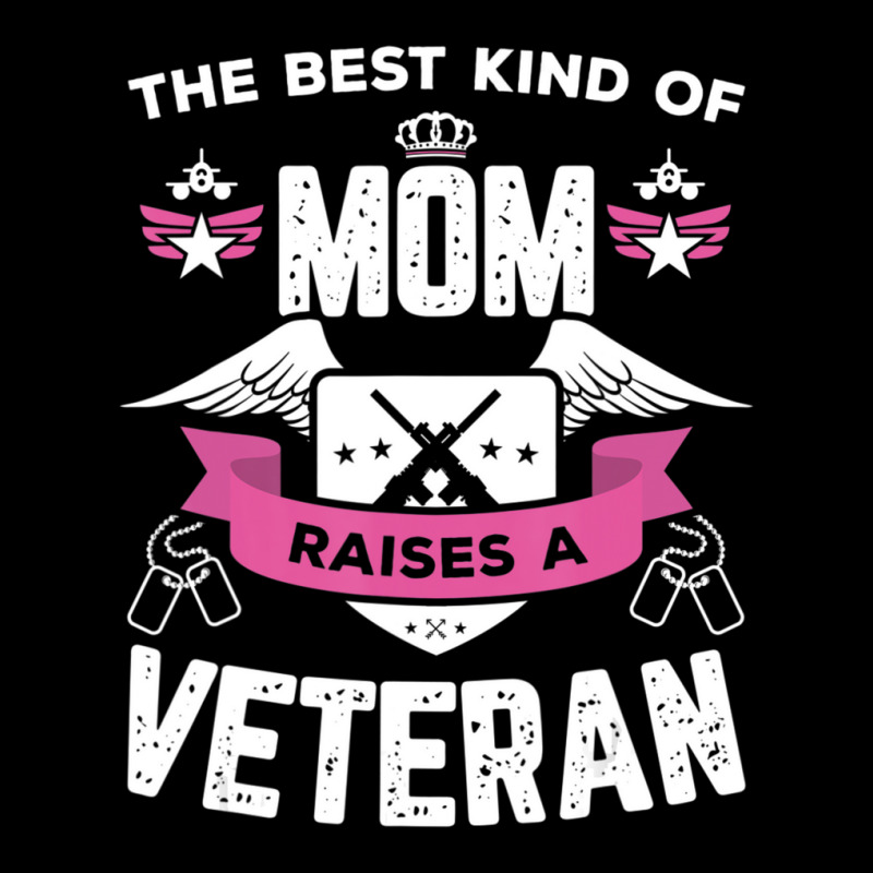 The Best Kind Of Mom Raises A Veteran Mother's Day Adjustable Cap by fenderbendable | Artistshot