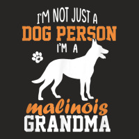 Cute Malinois Grandma Gifts Malinois Dog Lover Mother's Day T Shirt Ladies Fitted T-shirt | Artistshot