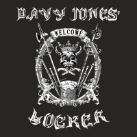 Welcome To Davy Jones Locker Cool Pirate Bottom Of The Sea Ladies Fitted T-shirt | Artistshot