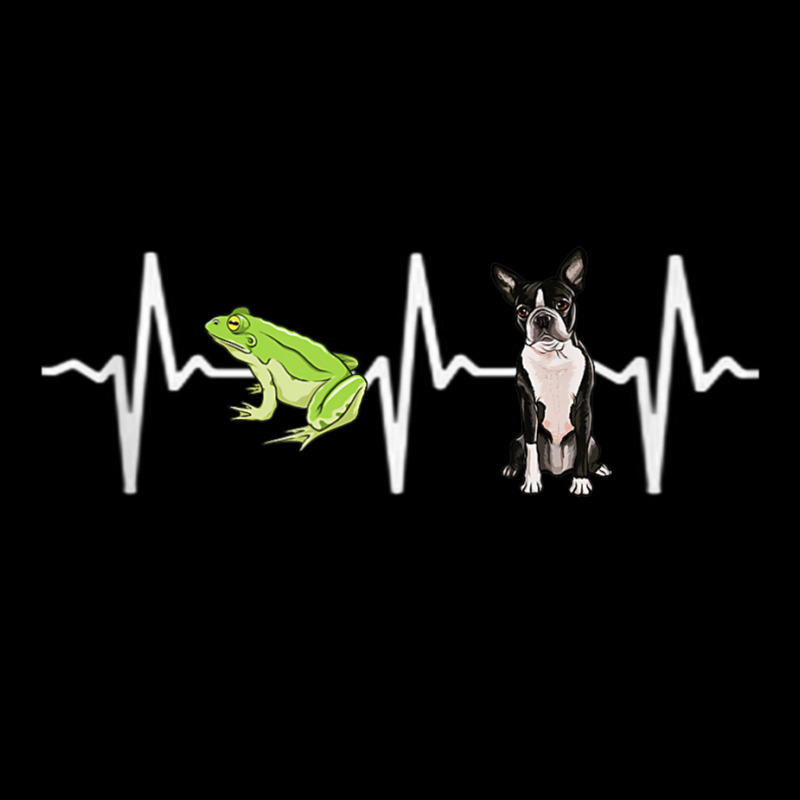 Green Tree Frog Boston Terrier Heartbeat Dog Lover Tank Top Toddler Sweatshirt | Artistshot