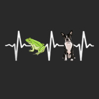 Green Tree Frog Boston Terrier Heartbeat Dog Lover Tank Top Toddler T-shirt | Artistshot