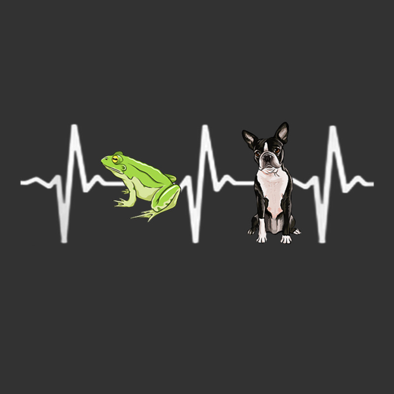 Green Tree Frog Boston Terrier Heartbeat Dog Lover Tank Top Baby Bodysuit | Artistshot