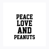 Peace Love And Peanuts  Chiffon Top T-shirt | Artistshot