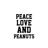 Peace Love And Peanuts  Chiffon Top V-neck Tee | Artistshot