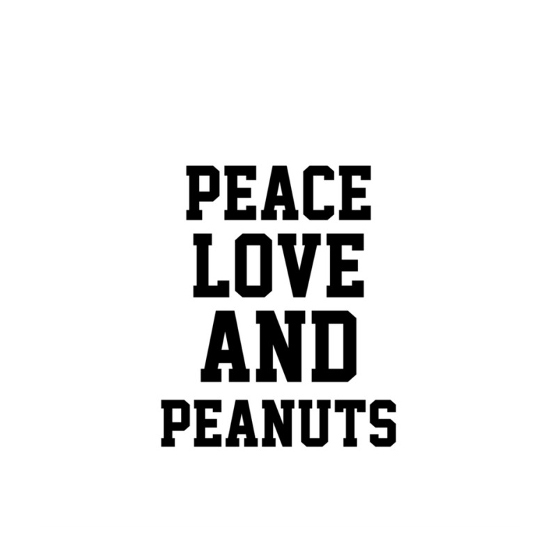 Peace Love And Peanuts  Chiffon Top V-neck Tee | Artistshot