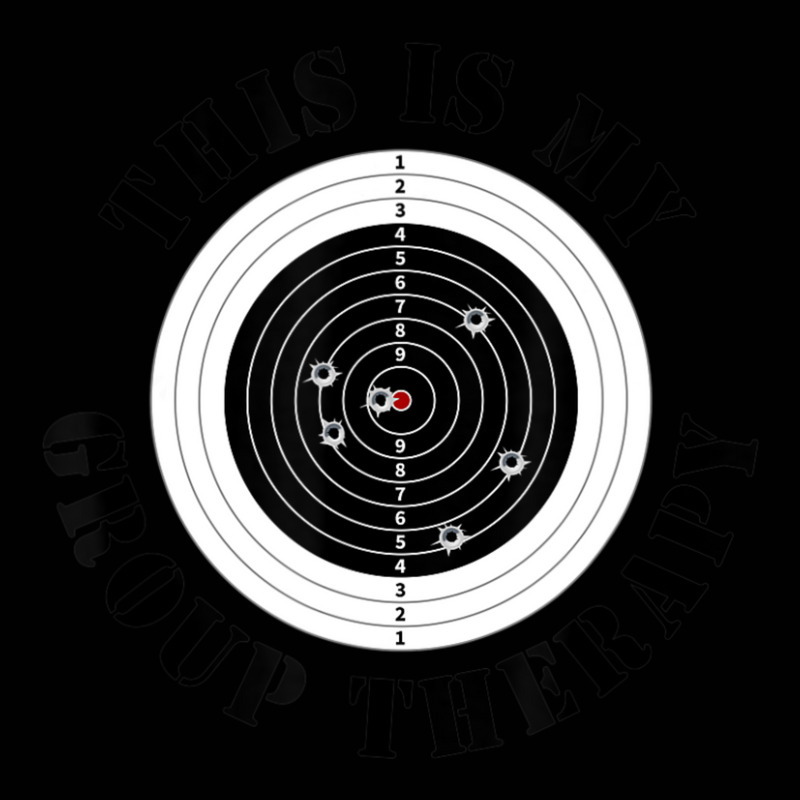 This Is My Group Therapy Gun Range Target Shooting Toddler 3/4 Sleeve Tee | Artistshot