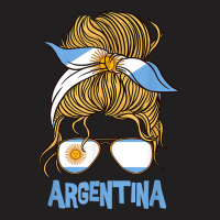 Argentina For Girl Argentine Flag For Women Argentinian T Shirt T-shirt | Artistshot