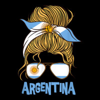 Argentina For Girl Argentine Flag For Women Argentinian T Shirt V-neck Tee | Artistshot