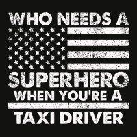 Funny Taxi Driver Superhero Vintage Tee For Men Dad Scorecard Crop Tee | Artistshot