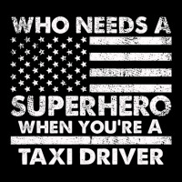 Funny Taxi Driver Superhero Vintage Tee For Men Dad Cropped Sweater | Artistshot