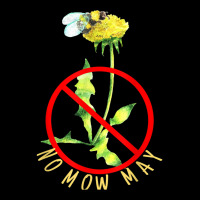 No Mow May. Feed Our Pollinators. Grow Dandelions For Bees T Shirt Cropped Sweater | Artistshot