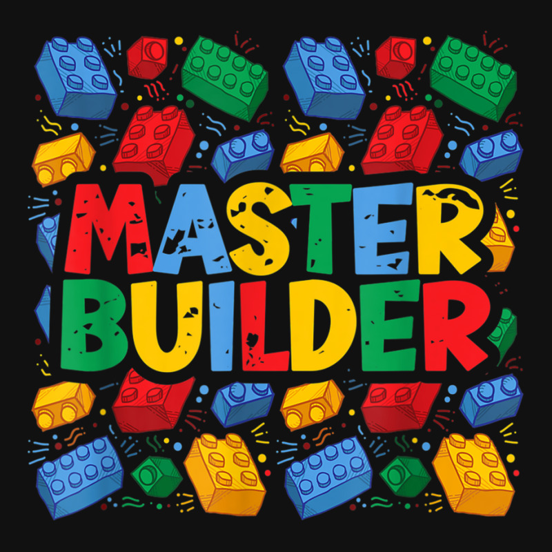 Vintage Master Builder Shirt Funny Brick Builder Blocks Gift Graphic Youth T-shirt | Artistshot