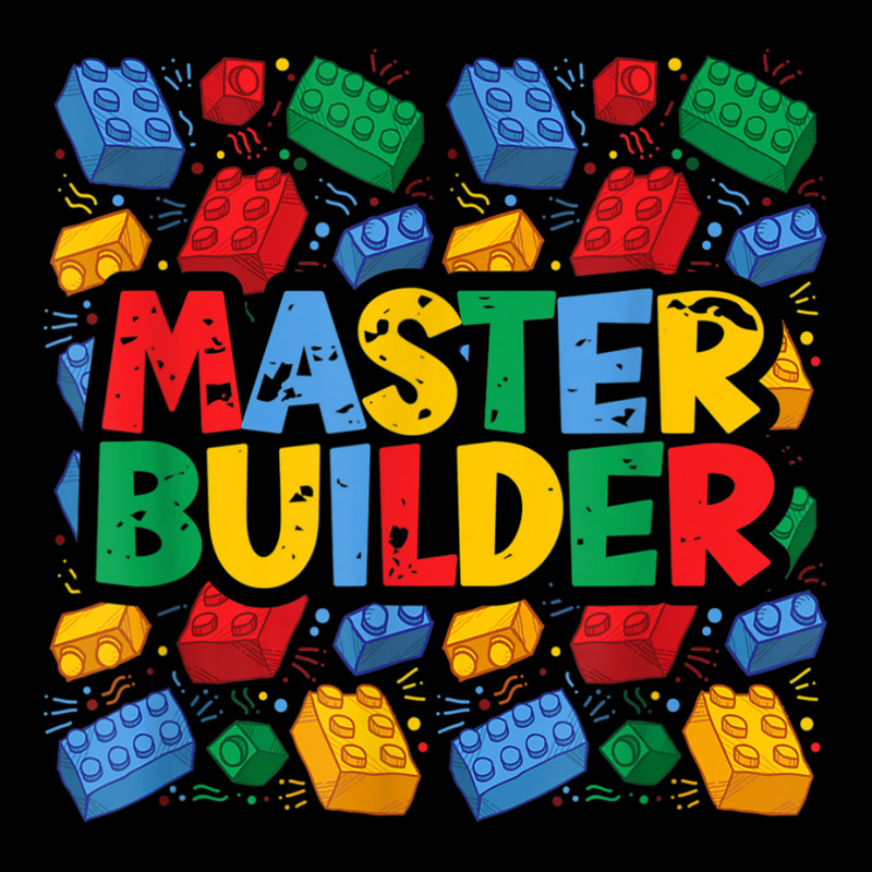 Vintage Master Builder Shirt Funny Brick Builder Blocks Gift Youth Sweatshirt | Artistshot