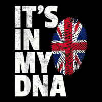 It's In My Dna British Flag England Uk Britain Union Jack Zipper Hoodie | Artistshot