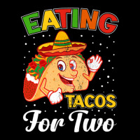 Funny Cinco De Mayo Taco Tuesday Mexican Eating Taco For Two V-neck Tee | Artistshot