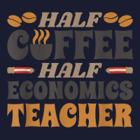 Half Coffee Half Economics Teacher Coffee T Shirt Women's V-neck T-shirt | Artistshot