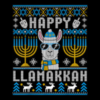 Happy Llamakkah Llama Ugly Hanukkah Ugly Sweater T Shirt Graphic T-shirt | Artistshot