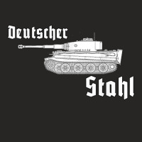 German Stahl Tiger Panzer 1943 Panzerkampfwagen T Shirt Ladies Fitted T-shirt | Artistshot