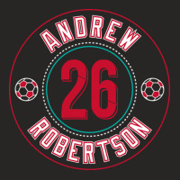 Andrew Robertson 26 Ladies Fitted T-shirt | Artistshot