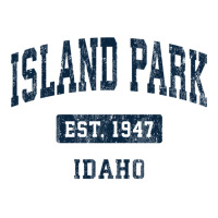 Island Park Idaho Id Vintage Sports Established Navy Design Sweatshirt Maternity Scoop Neck T-shirt | Artistshot