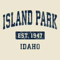 Island Park Idaho Id Vintage Sports Established Navy Design Sweatshirt Cropped Hoodie | Artistshot