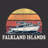 Falkland Islands Vintage Boating 70s Retro Boat Design Long Sleeve Vintage Hoodie | Artistshot