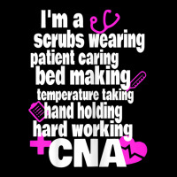 Womens Hard Working Cna Certified Nursing Assistan Toddler Sweatshirt | Artistshot