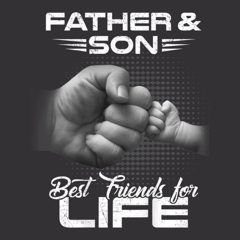 Father  Son Best Friends For Life Matching Fathers Day Vintage Hoodie | Artistshot