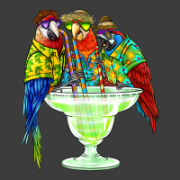 Parrots Drinking Margarita Hawaiian Shirt Vacation Birds Men's Polo Shirt | Artistshot