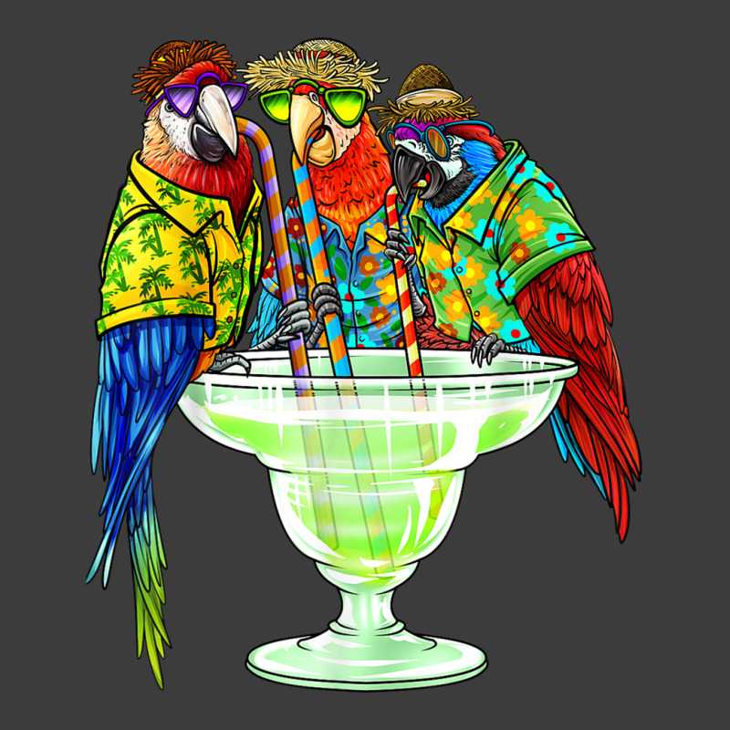 Parrots Drinking Margarita Hawaiian Shirt Vacation Birds Men's Polo Shirt by AmandaGLeir | Artistshot