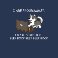 Husky - I Are Programmer I Make Computer Beep Boop T Shirt Men Denim Jacket | Artistshot