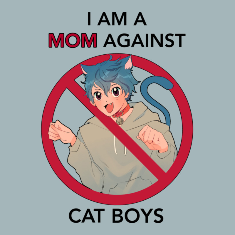 I Am A Mom Against Cat Boys Unisex Sherpa-lined Denim Jacket | Artistshot