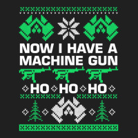 Now I Have A Machine Gun Ho Ho Ho Sweatshirt Ladies Polo Shirt | Artistshot