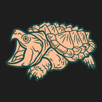 Alligator Snapping Turtle - Reptile - Wildlife - Japanese Style - Anim Classic T-shirt | Artistshot