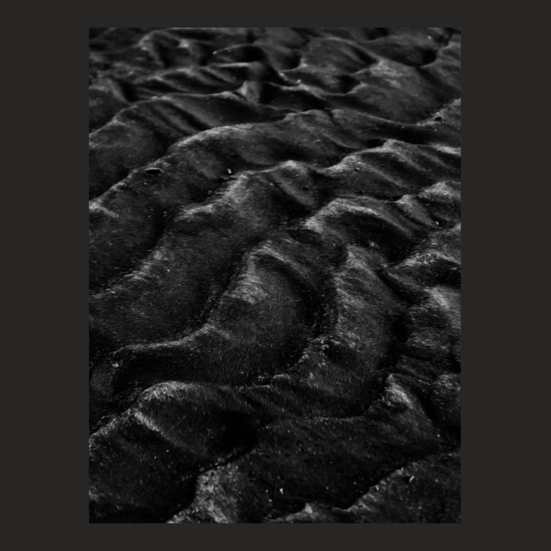 Black Sand Waves Ladies Fitted T-Shirt by LouisPlumley | Artistshot