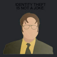 Dwight Identity Theft The Office Quotes Crewneck Sweatshirt | Artistshot