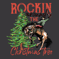 Funny Cowboy Horsing Rocking Around Christmas Tree Western Sweatshirt Ladies Curvy T-shirt | Artistshot