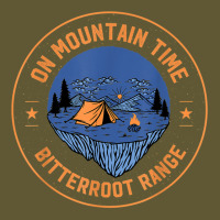 On Mountain Time Bitterroot Range Hiking Idaho Hiker Outdoor T Shirt Vintage Short | Artistshot