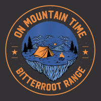 On Mountain Time Bitterroot Range Hiking Idaho Hiker Outdoor T Shirt Vintage Hoodie And Short Set | Artistshot