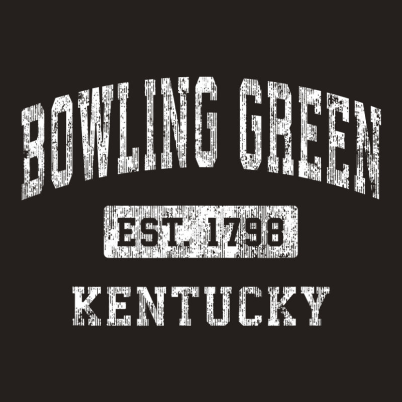 Bowling Green Kentucky Ky Vintage Established Sports Tank Top by Boomtea | Artistshot