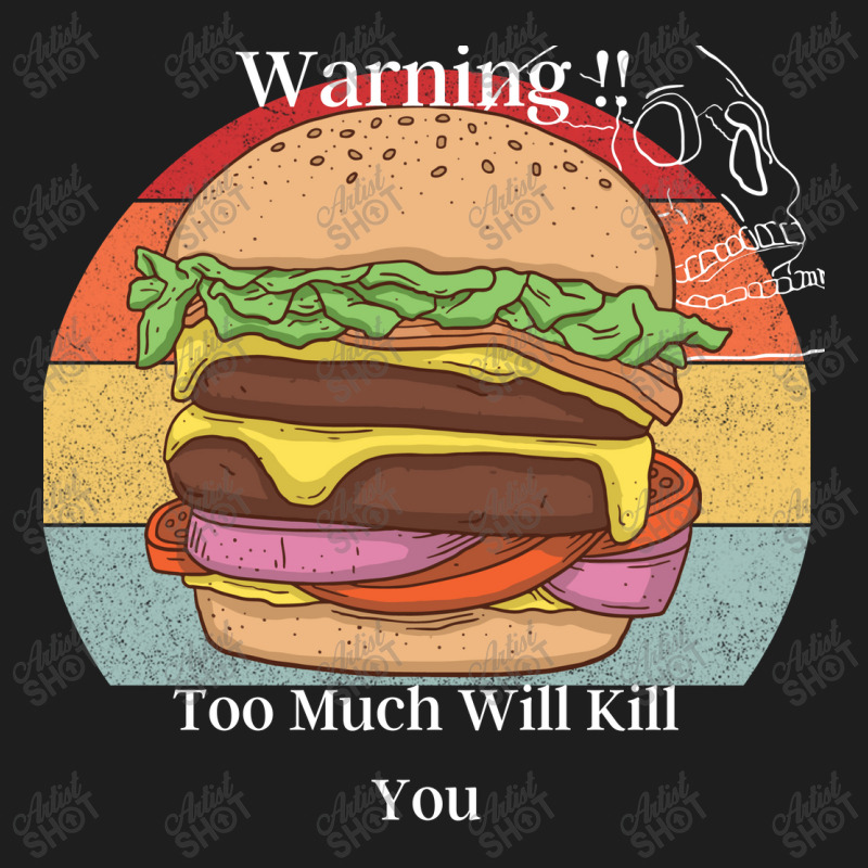 Burger Fat Food Classic T-shirt | Artistshot