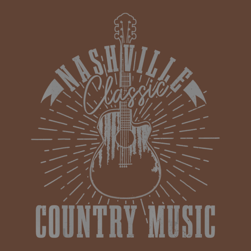 Country Music City Nashville Guitar Tennessee Vintage T-Shirt by Boomtea | Artistshot