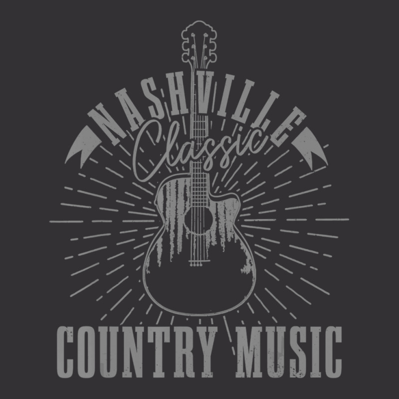 Country Music City Nashville Guitar Tennessee Vintage Vintage Hoodie And Short Set by Boomtea | Artistshot