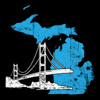 Great Lakes Shaped Men Women Summer Michigan Mackinac Bridge Pullover  Youth Jogger | Artistshot