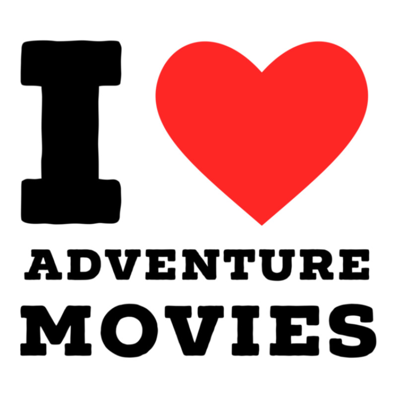 I Love Adventure Movies Men's 3/4 Sleeve Pajama Set | Artistshot