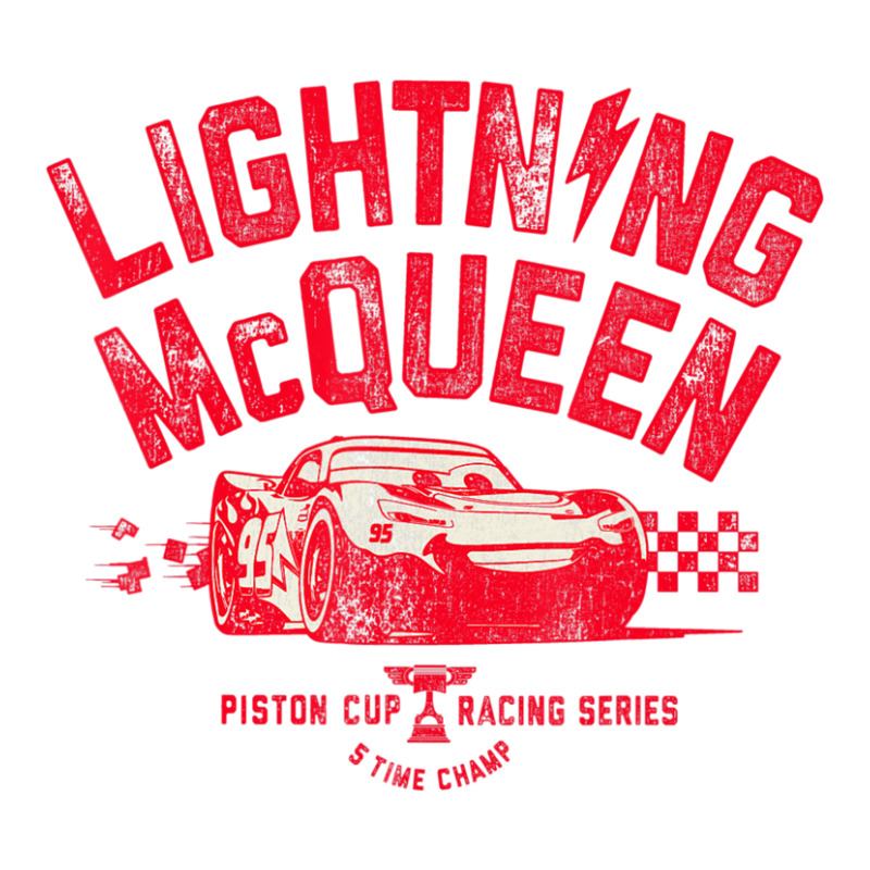 Super Cars 3 Lightning Mcqueen Vintage C1 V-Neck Tee by Boomtea | Artistshot