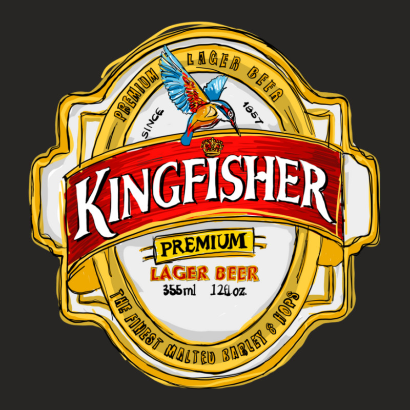 Kingfisher Lager Pop Ladies Fitted T-Shirt by JosephCatalano | Artistshot