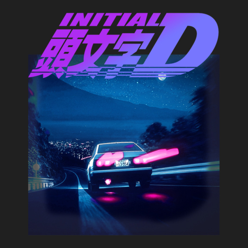 Initial D Neon Ae86 Ladies Polo Shirt by ElenaMCartasegna | Artistshot